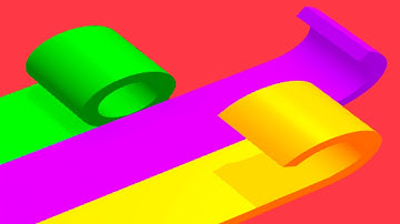 Color Roll 3D - All Levels Gameplay Android, iOS