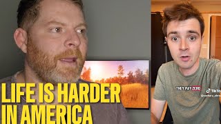 видео: Жизнь в Америке нелепа, дорога и просто трудна для выживания. картинка: Жизнь в Америке нелепа, дорога и просто трудна для выживания.