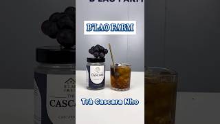 Trà cascara nho uống một ly mỗi ngày vừa ngon lại đẹp da. #cascara #blaofarm #baolocfarm #coffeesach