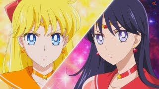Sailor Moon Cosmos - Eternal Sailor Venus & Eternal Sailor Mars Transformation Duo