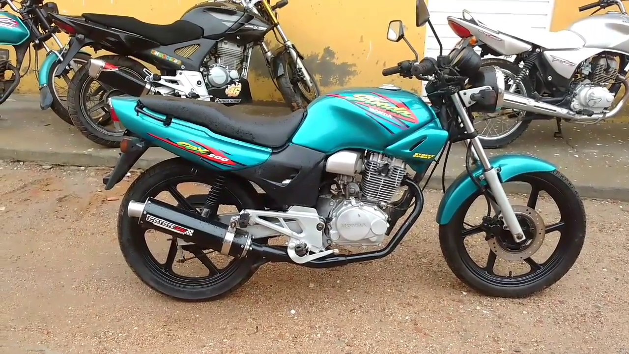 Reforma da CBX 200 Strada 