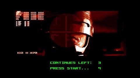 Robocop vs. The Terminator (Sega Genesis)- Game Over