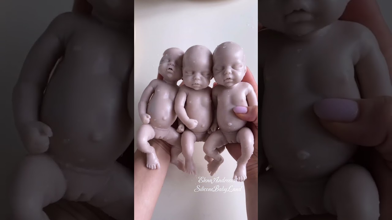 Silicone baby doll kit 