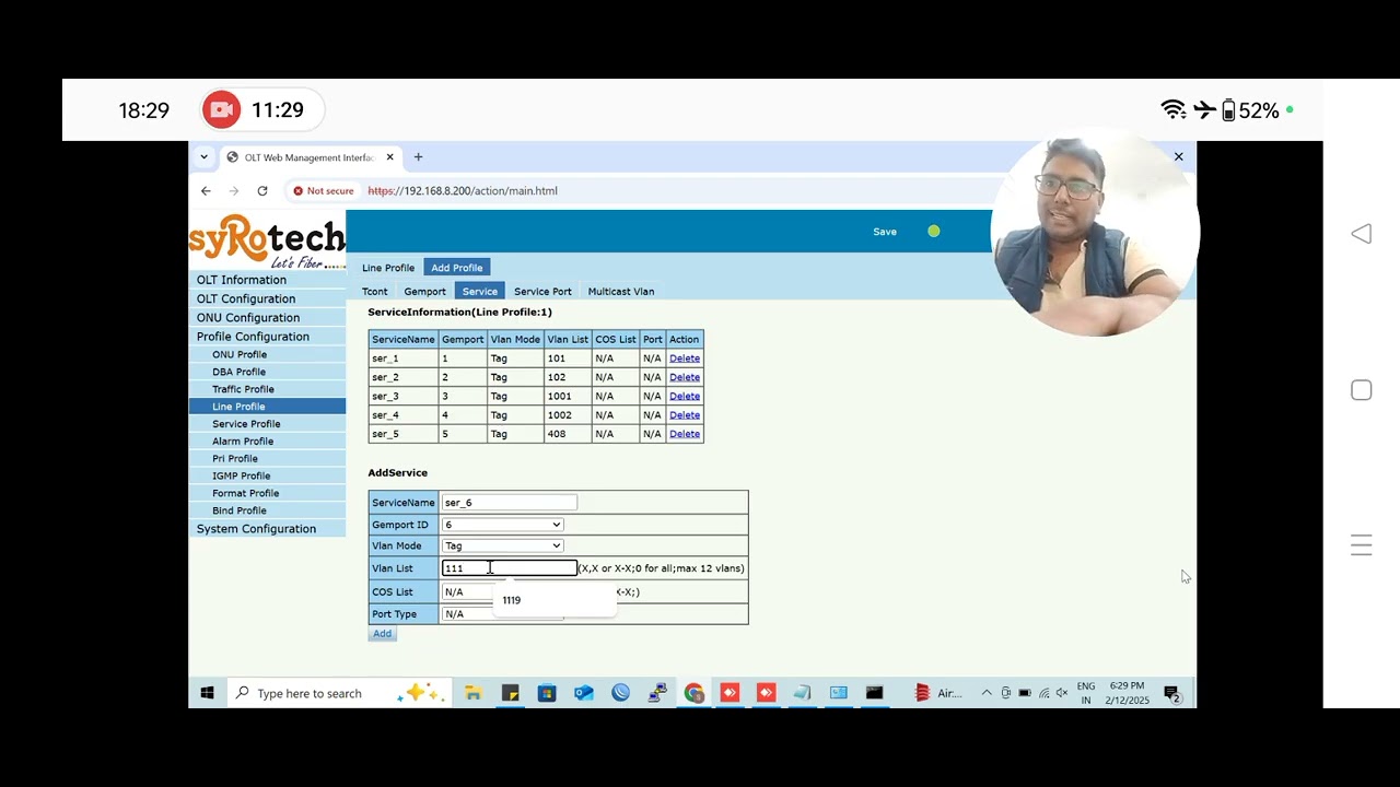 ⁣❤❤Syrotech Gpon olt configuration step by step With VLAN Tag Multiple Service ❤❤❤❤❤❤❤❤❤❤❤❤❤❤