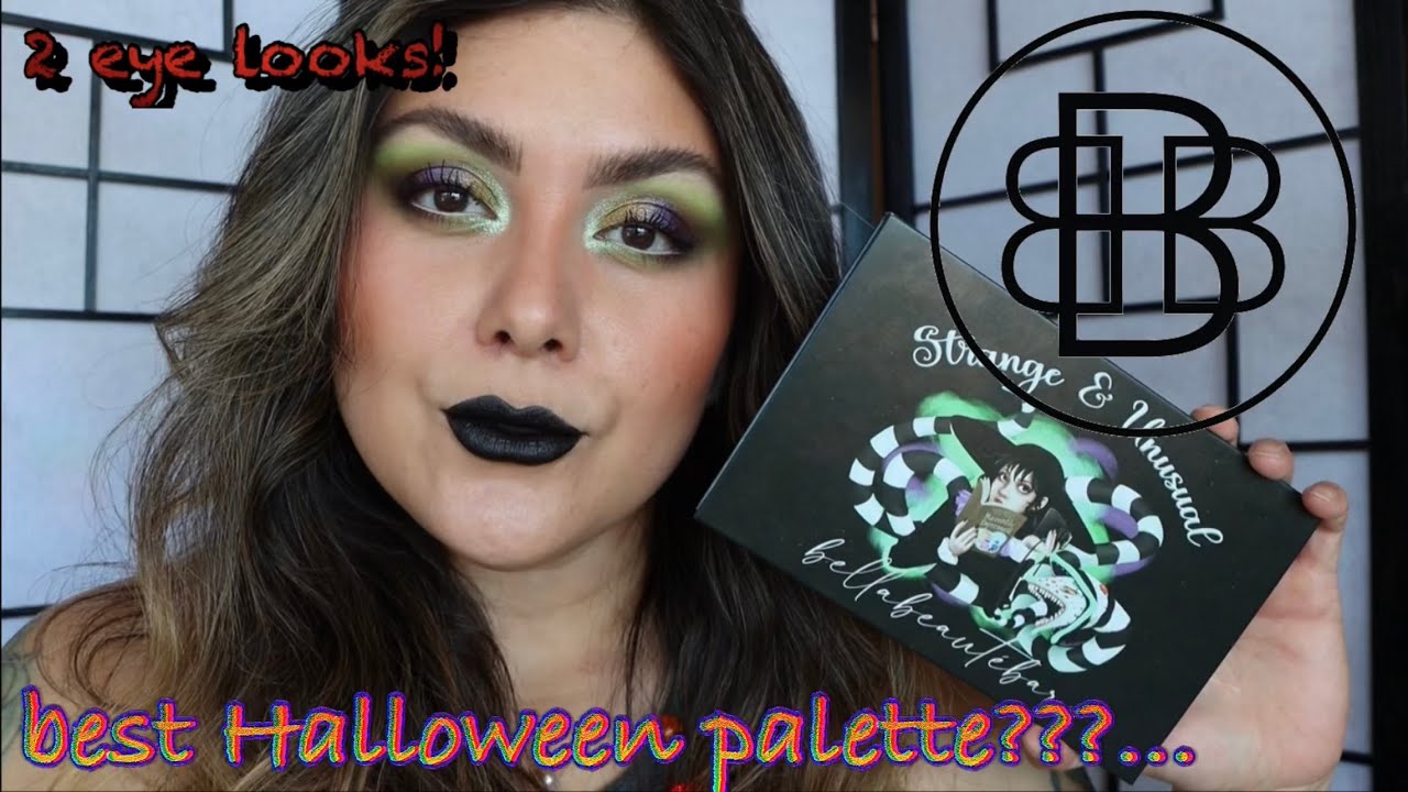 Bella Beaute Bar Strange and Unusual palette | review, 2 eye looks and ...