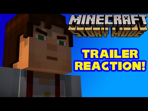 Minecraft Story Mode: A Telltale Games Series Trailer Reaction