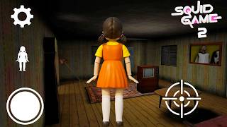 Playing As The SQUID GAME DOLL In Granny Chapter 2 On Hard Mode!