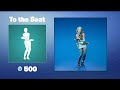 To the beat  fortnite emote