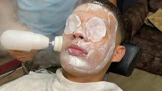 تعلم أسهل طريقة (لتنظيف الوجه) افضل علاج للبشرة الدهنية