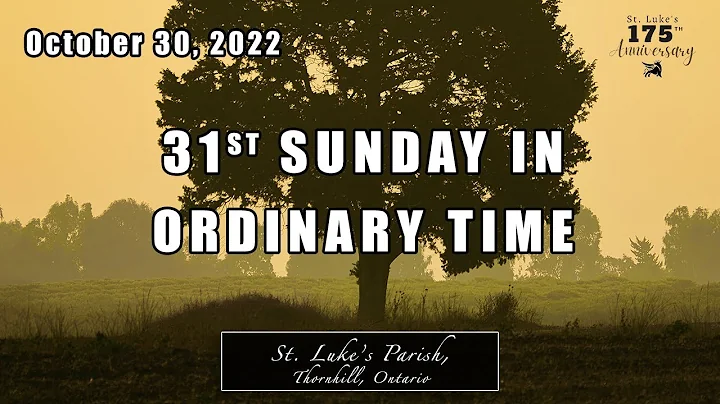 St. Luke's Thornhill - October 30, 2022 (175th Ann...