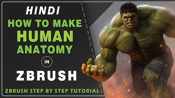 zbrush tutorial beginner| how to make hoodie turntable zbrush tutorial| Hulk Zbrush Sculpt pt 2