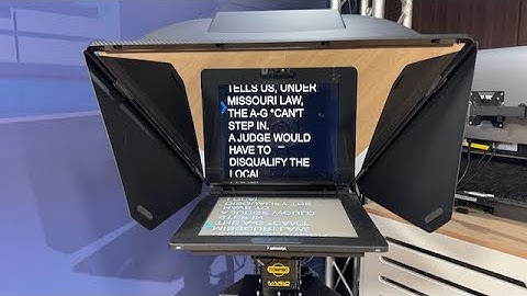 Autoscript PTZ prompter mounting system First Look at IBC 2025