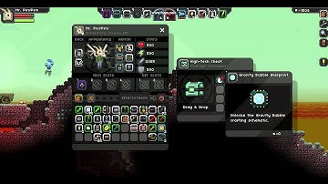Starbound Coordinates X Sector[T10]- Gravity Bubble Blueprint and More