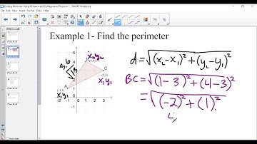 Finding Perimeter Using Distance Formula
