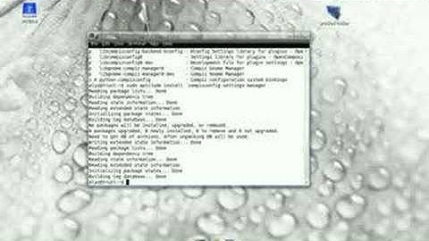 Installing Compiz on Ubuntu 7.10