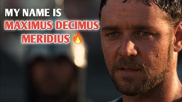 From Slave to Legend — My Name is Maximus Decimus Meridius | Gladiator