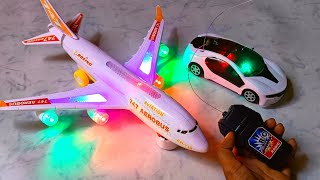 Battary oparated Airbus rc radio control airplane rc available car unboxing review test😲,2024