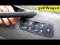 Vw golf 7 master window switch replacement