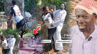 A D!sgusting TikTok Trending Video at the Cemetεry, Nana Kesse Reveal Deep Secret