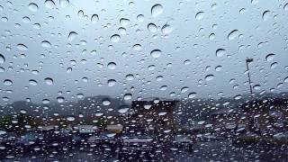 Raindrop Abstract