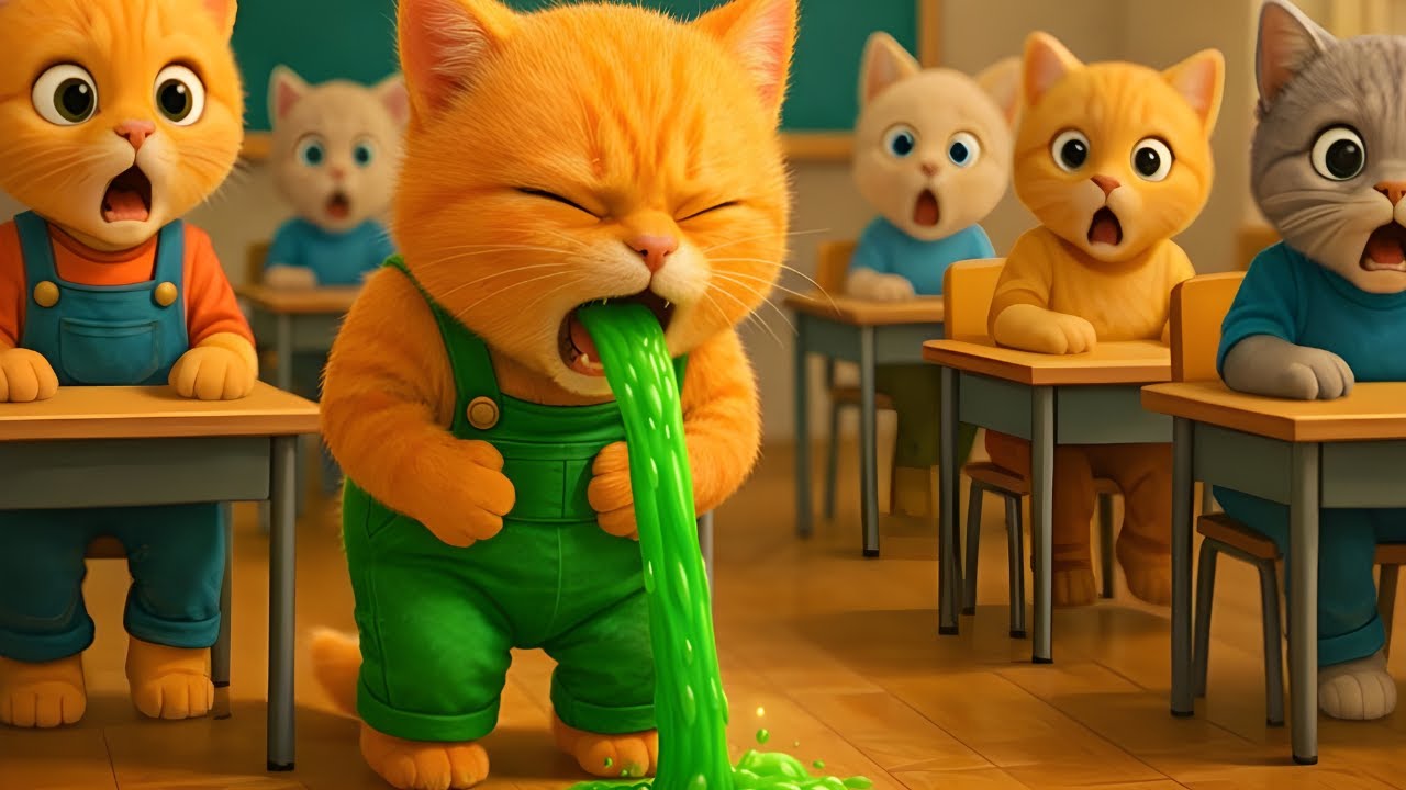 🍎🐭 A Poisoned Apple Made the Kitten Vomit Uncontrollably 🐱