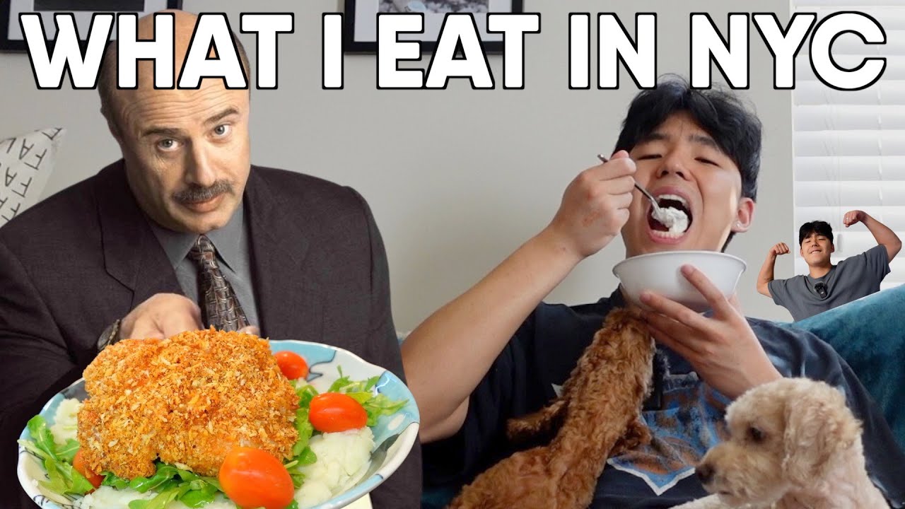 What I Eat in NYC: Homemade Crispy Chicken, Leg Day at the Gym ...