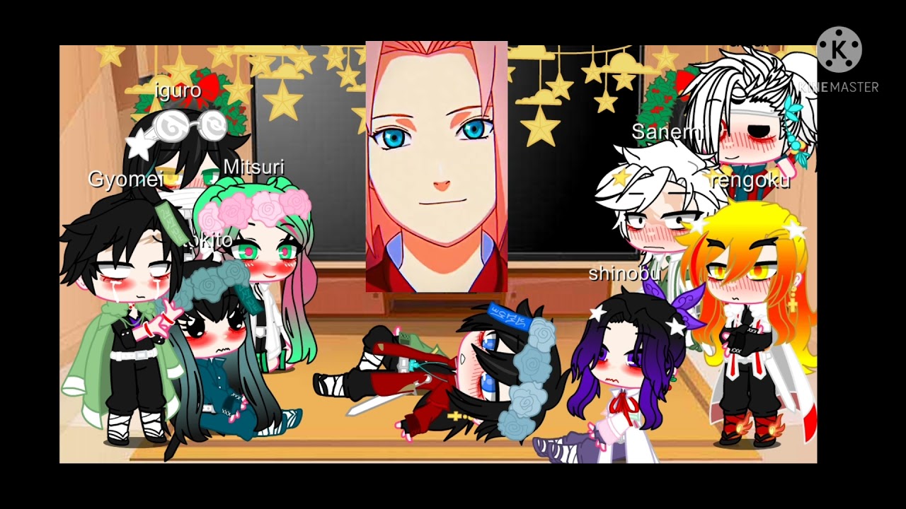 ✨💖|| Los pilares reaccionan a T/N es sakura haruno || Hashiras react to T/N as sakura haruno ||✨