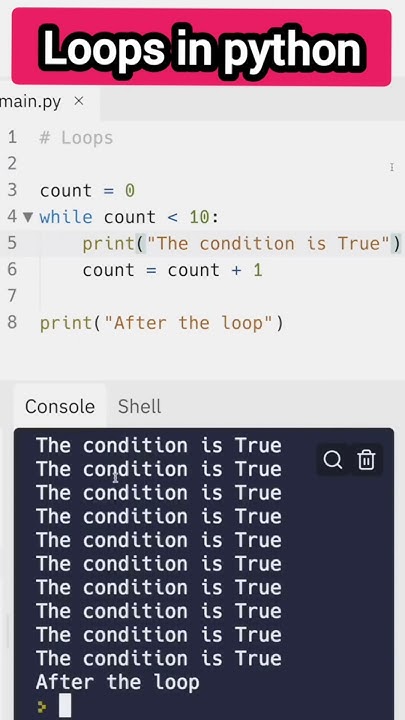 How do loops work in Python🌐💻 - YouTube