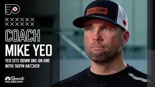 Flyers' interim head coach Mike Yeo sits down one-on-one with Taryn Hatcher | Flyers Pregame Live