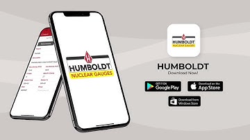 Humboldt Nuclear Gauge APP