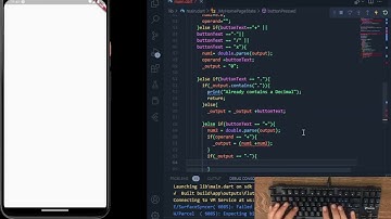 ASMR Programming - coding Calculator with flutter - No Talking