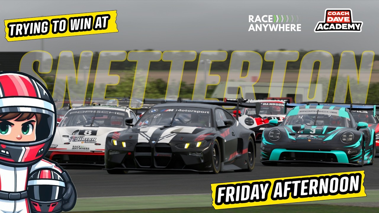 🔴 LIVE - iRacing Friday Grind: Snetterton in GT3, Watkins Glenn in GR86  - Friday Afternoon