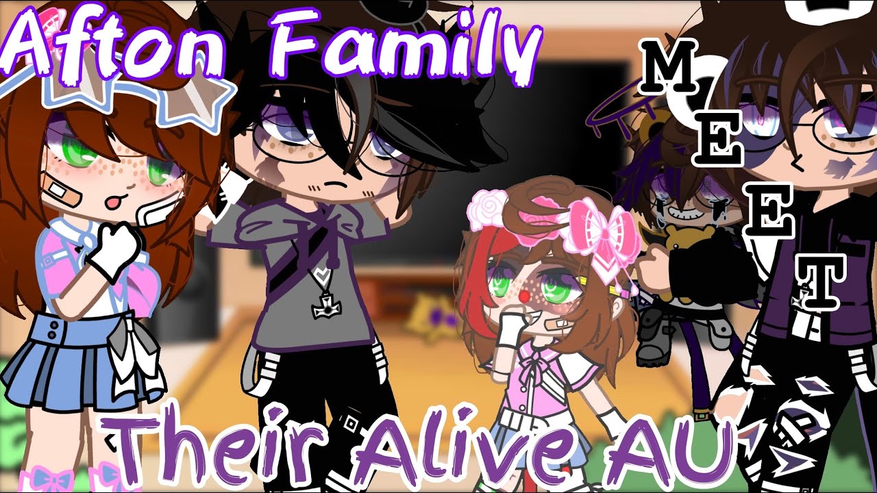 Afton Family Meet Their ALIVE AU |Afton Family x GC|