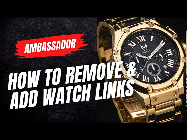 EXTEND YOUR WATCH WITH WATCH LINK EXTENDERS – Jewelry Secrets