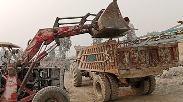 Watch unloading of stone crusher conveyers for new project.#tractor #automobile #viral #trending #uk