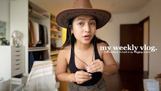 halloweekend 🎃 back in vlog uploads + what i eat in a week