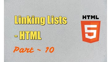 HTML Tutorial | 10 | Linking Links (Urdu)