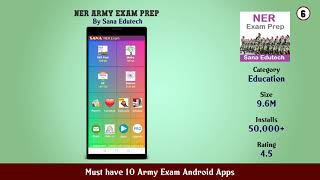 Must have 10 Army Exam Android Apps screenshot 2