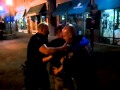 Man gets arrested apparently for being assaulted by police officer