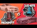 STUTUTU !!! 2JZ vs RB26 | mesin supra vs mesin skyline gtr