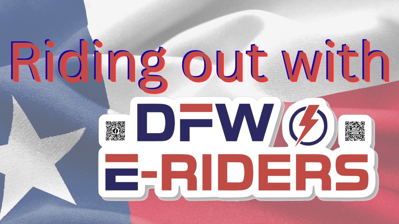 DFW eRiders Downtown Madness ride out