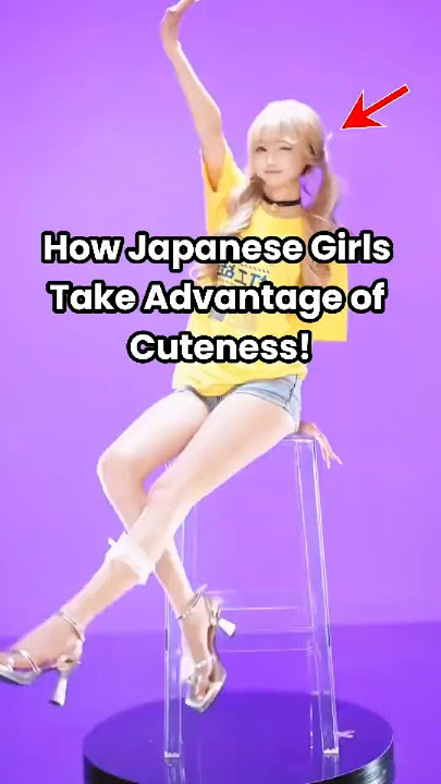 How Japanese Girls Turn Cuteness Into A Superpower! #Japan