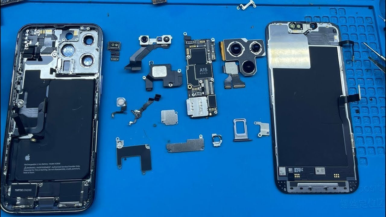 13 pro teardown - YouTube