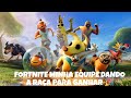 JOGONDO FORTNITE MINHA EQUIPE DANDO A RAÇA PARA GANHAR