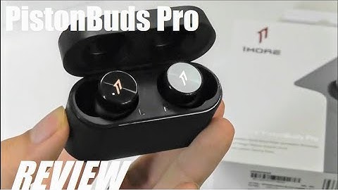 REVIEW: 1MORE PistonBuds Pro True Wireless Active Noise Canceling Earbuds - Excellent Sound!