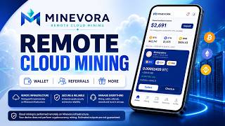 Minevora | Remote Cloud Mining, Wallet, Referrals & More screenshot 2