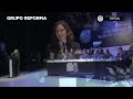 Interrumpe morenista homenaje a Díaz Ayuso