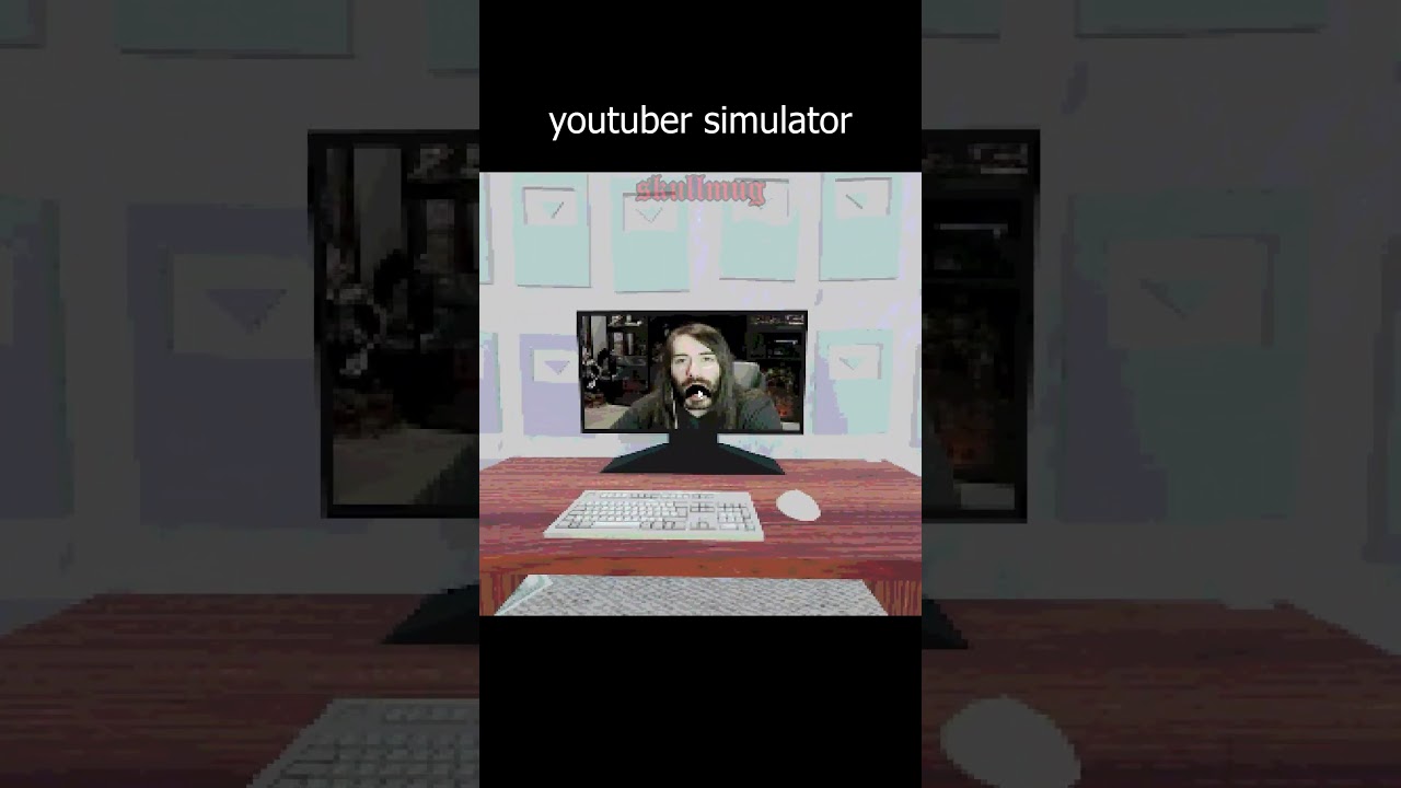 youtuber simulator #shorts #youtube #comedy #memes #funny #gaming