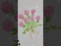 how to draw a beautiful flower bouquet 💐 #pinkrose #rosedrawing #flowerdrawing #flowerart #art