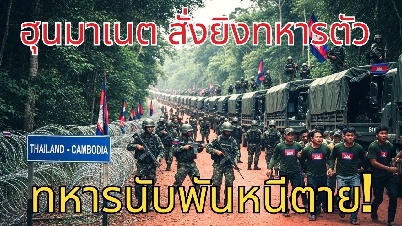 สะเทือนทั้งประเทศ! แฉคลิปเสียง “ฮุน มาเนต” สั่งกำจัดทหารเขมร หลังปฏิเสธโจมตีไทย